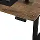 SENSE7 Nojo Γραφείο 140x70 cm, Χρώμα Wenge & Μαύρη Δρυς