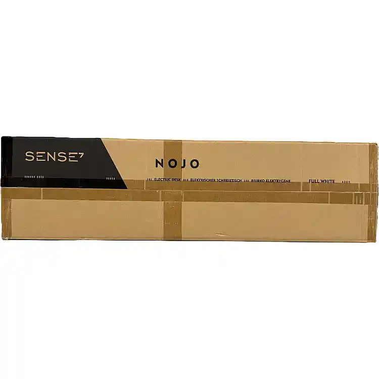 SENSE7 Nojo Ηλεκτρικό Γραφείο με Ρυθμιζόμενο Ύψος, 120x60cm, Λευκό
