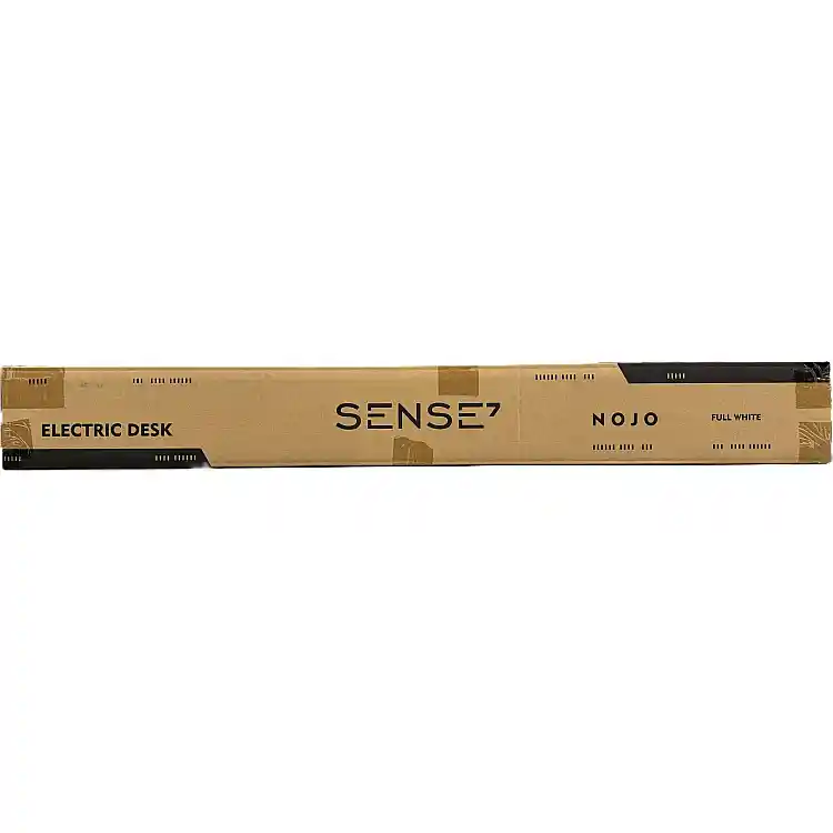 SENSE7 Nojo Ηλεκτρικό Γραφείο με Ρυθμιζόμενο Ύψος, 120x60cm, Λευκό