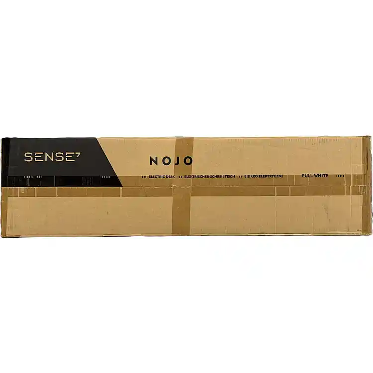 SENSE7 Nojo Ηλεκτρικό Γραφείο με Ρυθμιζόμενο Ύψος, 120x60cm, Λευκό