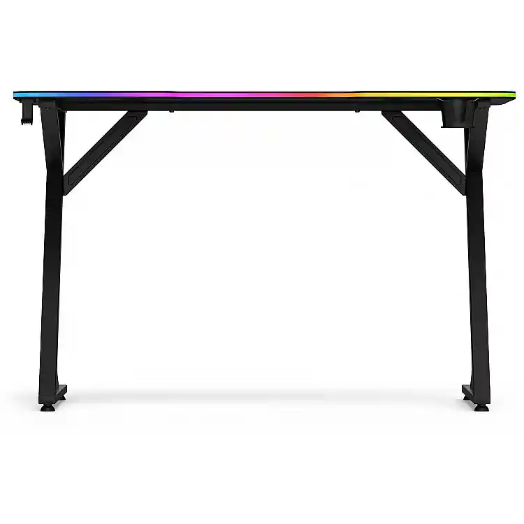 SENSE7 Gaming Γραφείο VOLT RGB, Μαύρο, 120x60cm