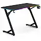SENSE7 Gaming Γραφείο VOLT RGB, Μαύρο, 120x60cm