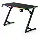 SENSE7 Gaming Γραφείο VOLT RGB, Μαύρο, 120x60cm