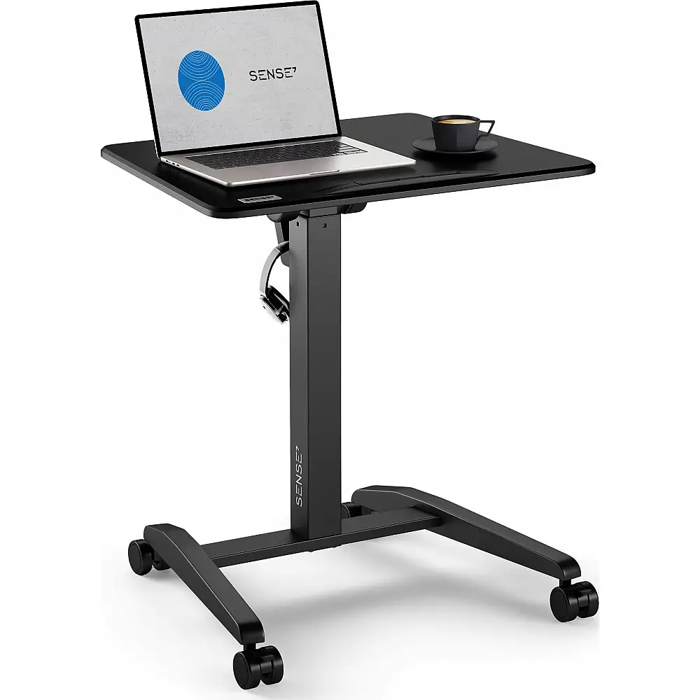 Κινητό γραφείο SENSE7 μαύρο 70 cmx52 cm μαύρο