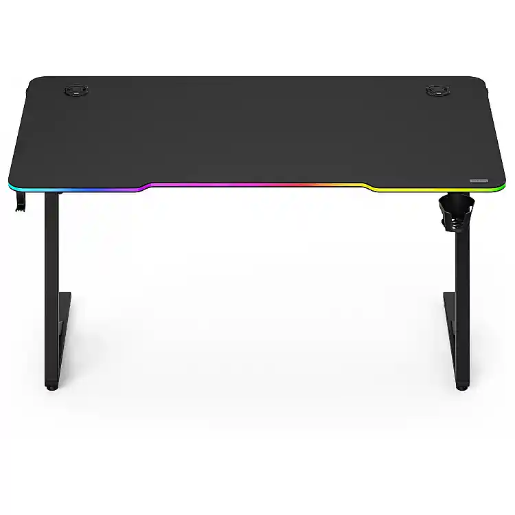 SENSE7 Gaming Γραφείο VOLT RGB, 140x70cm, Μαύρο