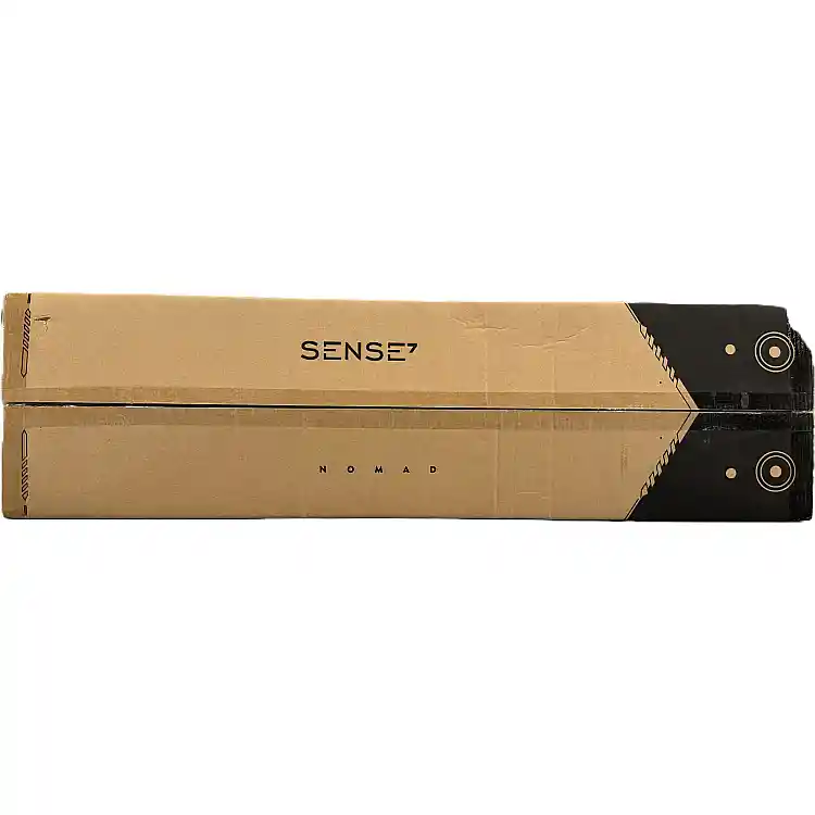 SENSE7 Nomad Basic Gaming Γραφείο, 120x60 cm, Μαύρο