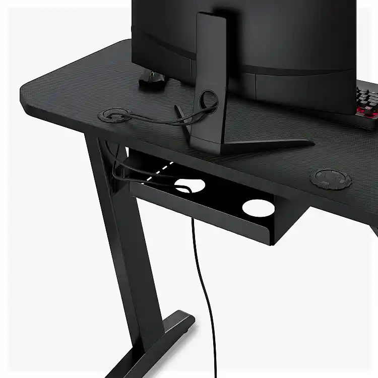 SENSE7 Nomad Basic Gaming Γραφείο, 120x60 cm, Μαύρο