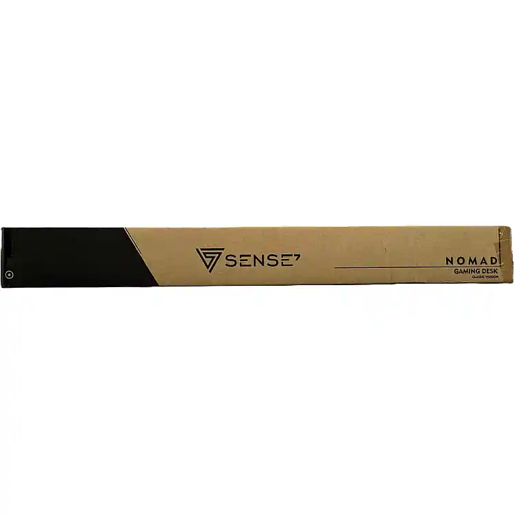 Gaming Γραφείο SENSE7 Nomad Classic, 120x60 cm, Μαύρο