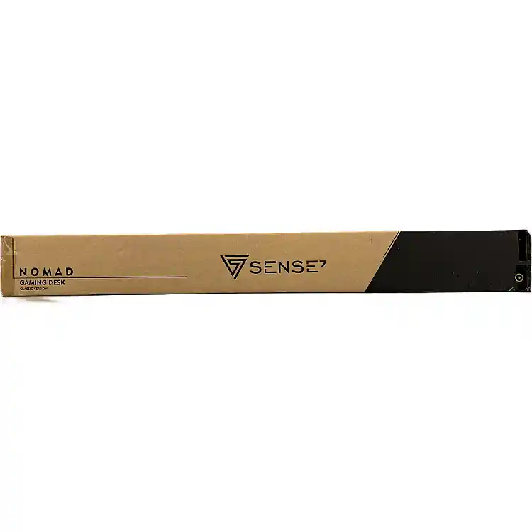 Gaming Γραφείο SENSE7 Nomad Classic, 120x60 cm, Μαύρο