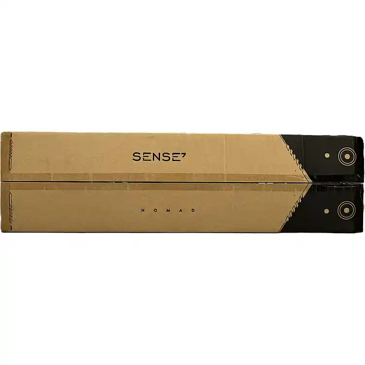 Gaming Γραφείο SENSE7 Nomad Classic, 120x60 cm, Μαύρο