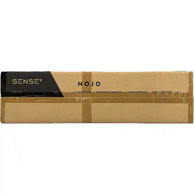 SENSE7 Nojo Ηλεκτρικό Γραφείο με Ρύθμιση Ύψους 120x60cm, White Pine