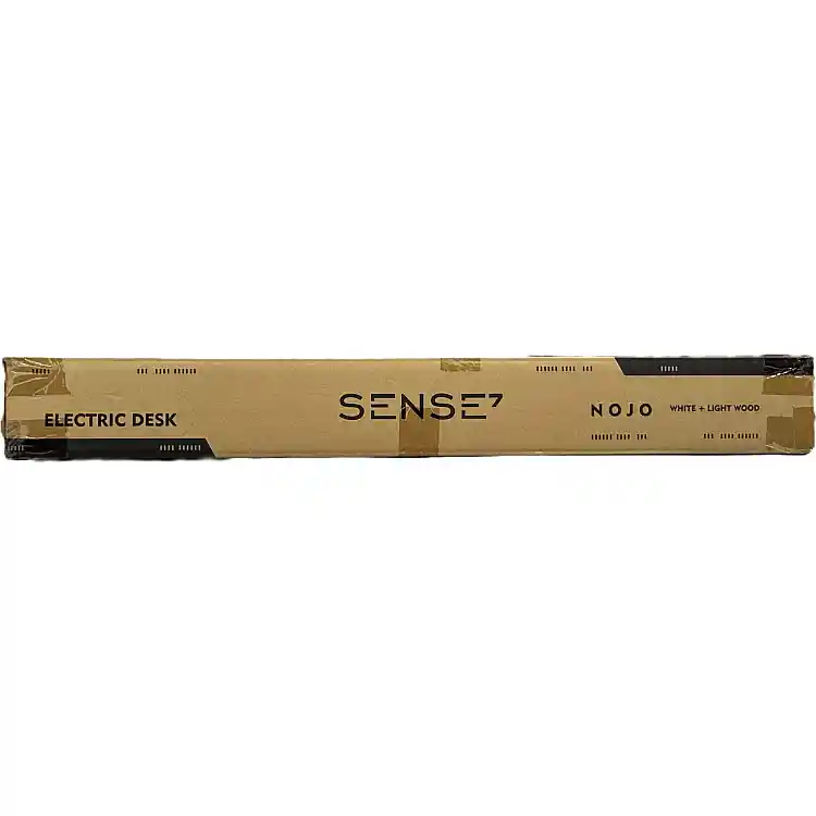 SENSE7 Nojo Ηλεκτρικό Γραφείο με Ρύθμιση Ύψους 120x60cm, White Pine