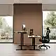 Γραφείο SENSE7 Nojo 140x70 cm, Μαύρο Πεύκο, Επιφάνεια Εργασίας Gaming