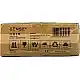 Γραφείο SENSE7 Nojo 140x70 cm, Μαύρο Πεύκο, Επιφάνεια Εργασίας Gaming