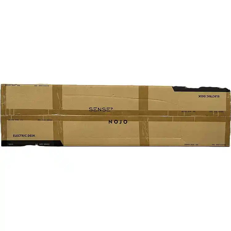 Γραφείο SENSE7 Nojo 140x70 cm, Μαύρο Πεύκο, Επιφάνεια Εργασίας Gaming