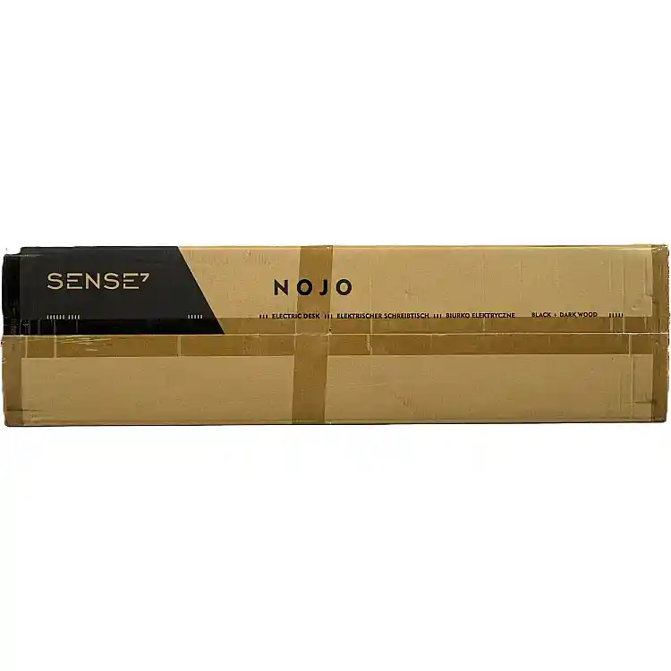 SENSE7 Nojo Ηλεκτρικό Γραφείο Ρυθμιζόμενου Ύψους 120x60cm, Μαύρη Δρυς