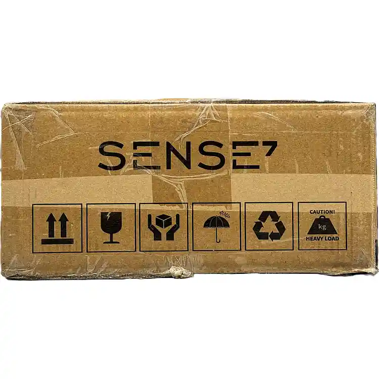 SENSE7 Nojo Ηλεκτρικό Γραφείο Ρυθμιζόμενου Ύψους 120x60cm, Μαύρη Δρυς