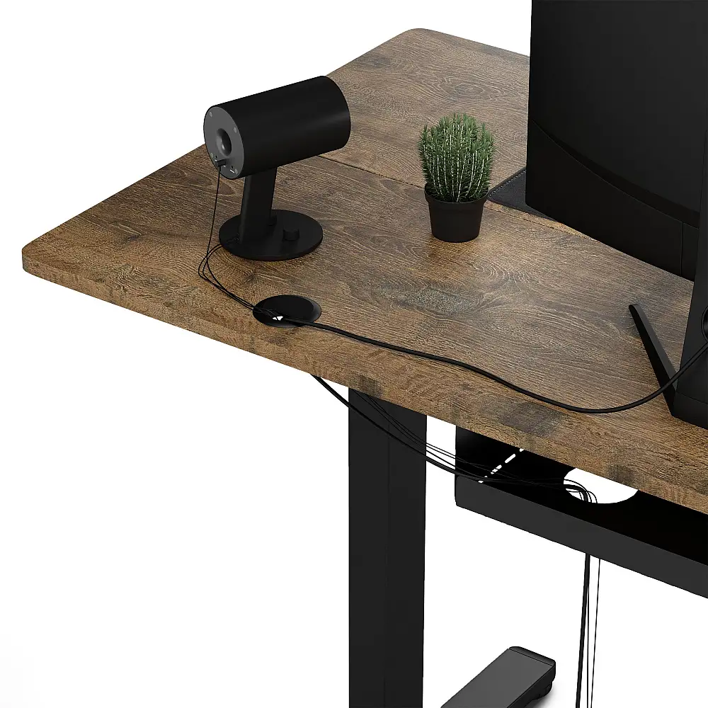 Ηλεκτρικό γραφείο SENSE7 Nojo 120x60 Μαύρη Δρυς