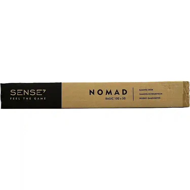 Gaming Γραφείο SENSE7 Nomad Basic, 100x50 cm, Επιφάνεια Εργασίας για Gaming και Γραφείο