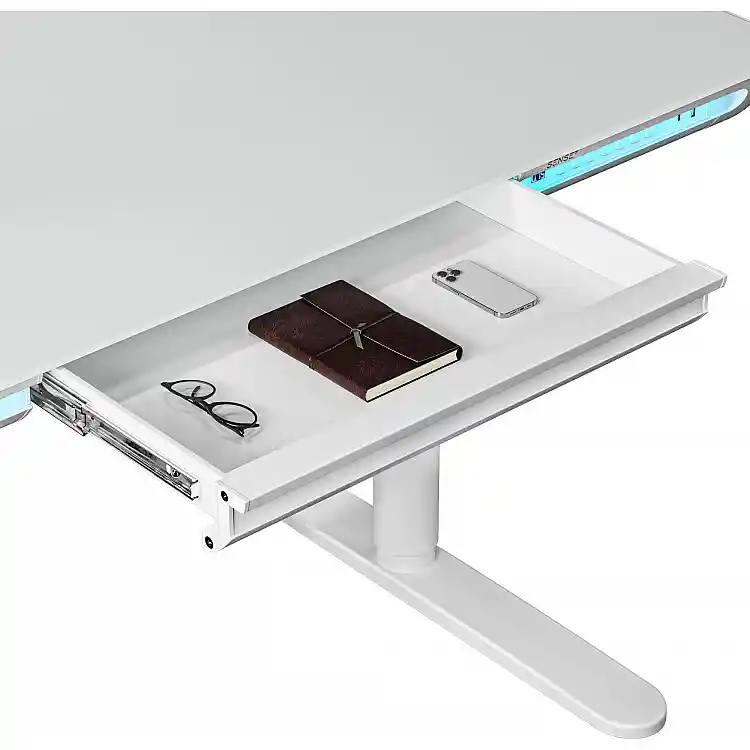 Γραφείο Gaming SENSE7 Nomo, Λευκό, 120 x 60 εκ.