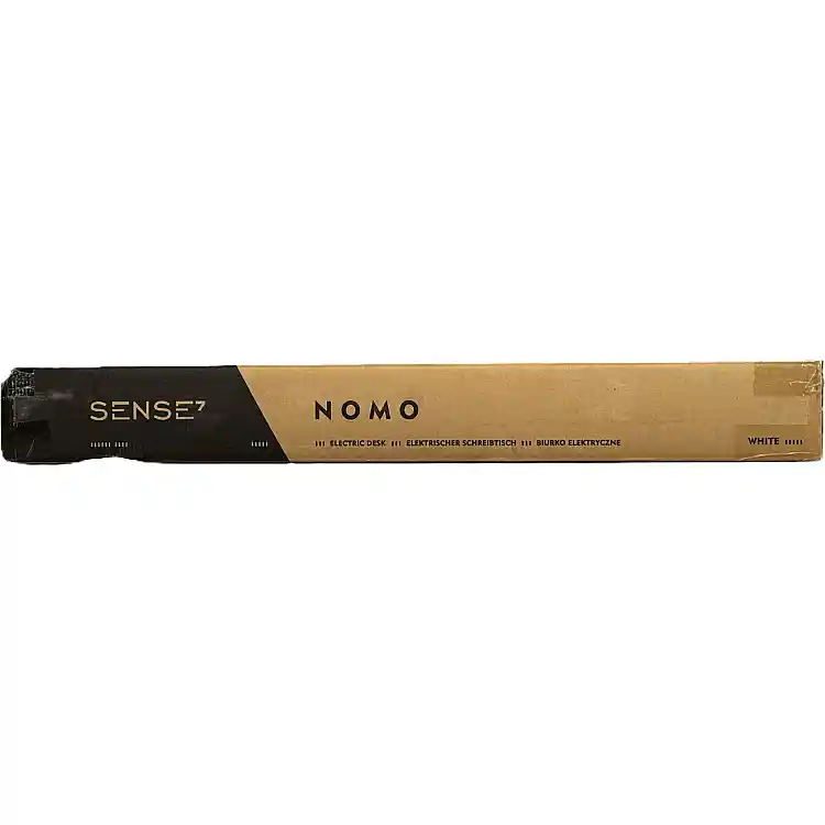 Γραφείο Gaming SENSE7 Nomo, Λευκό, 120 x 60 εκ.