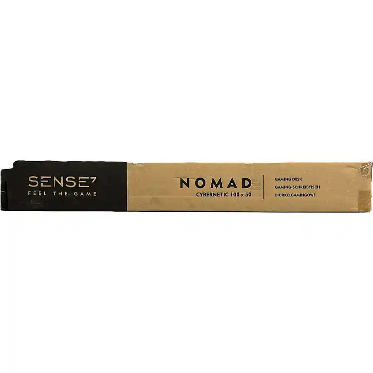 SENSE7 Nomad Cybernetic Gaming Γραφείο, 100x50 cm, Μαύρο