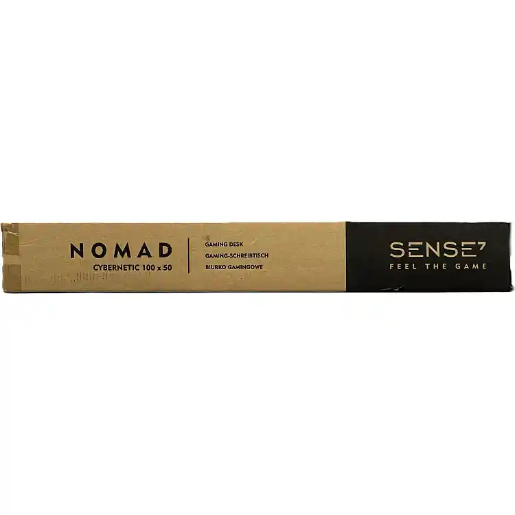 SENSE7 Nomad Cybernetic Gaming Γραφείο, 100x50 cm, Μαύρο