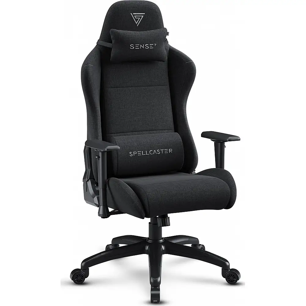 Πολυθρόνα SENSE7 Spellcaster FUKU XL υφασμάτινη μαύρη