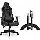 Fotel SENSE7 Sentinel black-gray + kabel usb