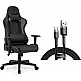 Fotel SENSE7 Spellcaster czarno-szary + kabel usb