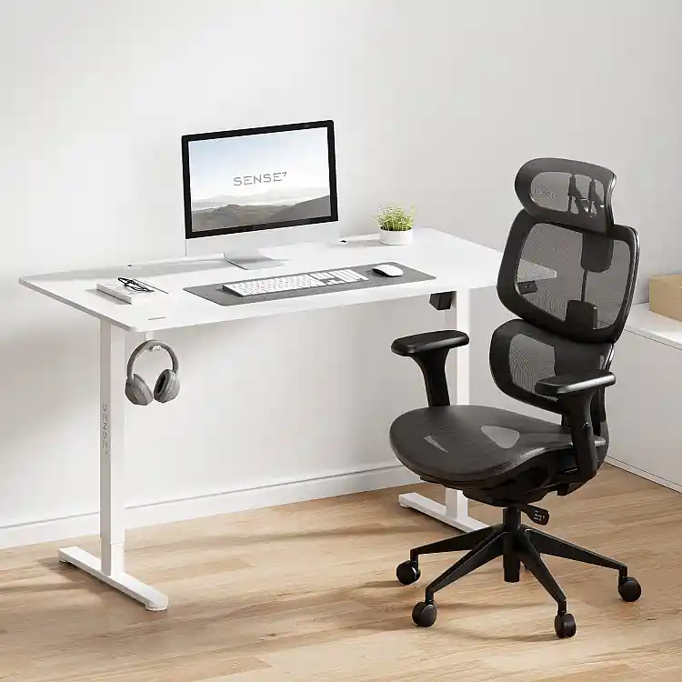 SENSE7 Nobu Καρέκλα Γραφείου Gaming, Εργονομική, Μαύρο Χρώμα