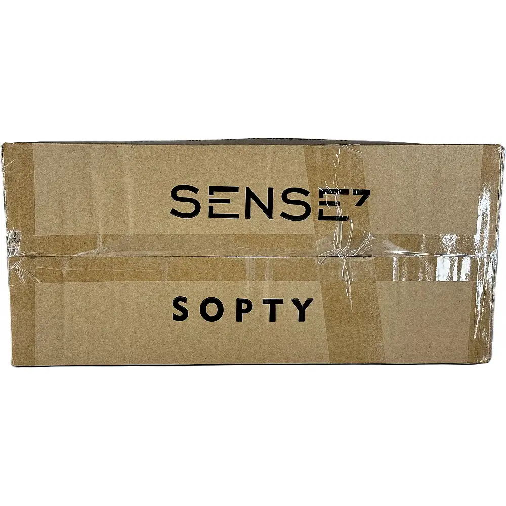 Krzesło biurowe SENSE7 Sopty Czarne + kabel usb