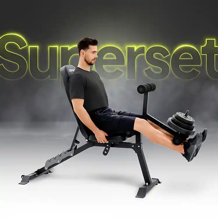 Πάγκος Γυμναστικής Zipro Superset με Βάση για Μπάρα και Βάρη, Ρυθμιζόμενος