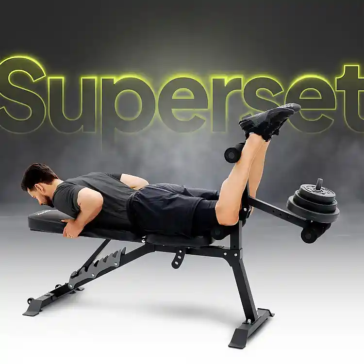 Πάγκος Γυμναστικής Zipro Superset με Βάση για Μπάρα και Βάρη, Ρυθμιζόμενος