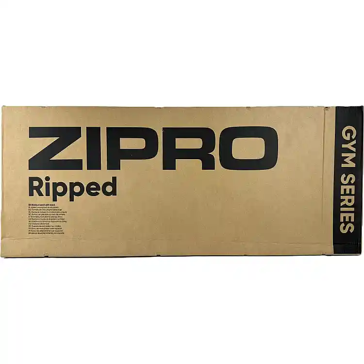 Zipro Ripped Πολυλειτουργικός Πάγκος Γυμναστικής με Υποστήριξη Μπάρας, Πρέσα Ποδιών και Μαξιλάρι Δικεφάλων