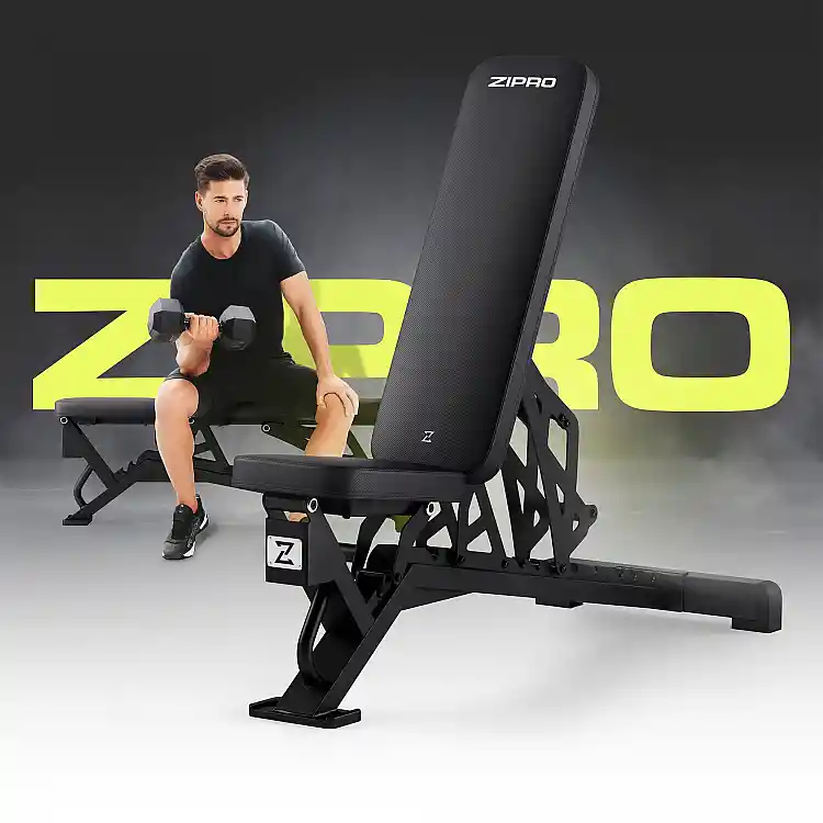 Zipro Nocardio Ρυθμιζόμενος Πάγκος Προπόνησης για Ασκήσεις Ενδυνάμωσης, Επαγγελματικός Σχεδιασμός