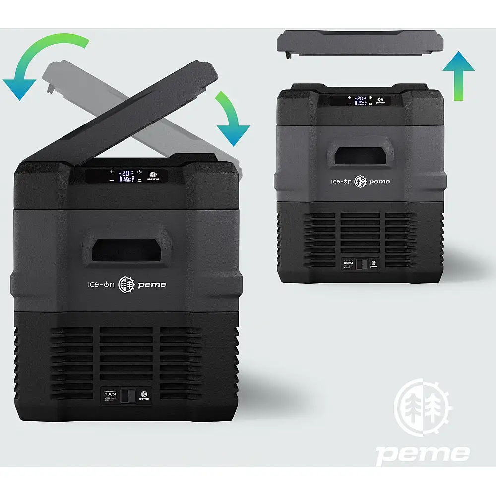 Lodówka turystyczna Peme Quest 40 Dark Sky + kabel usb