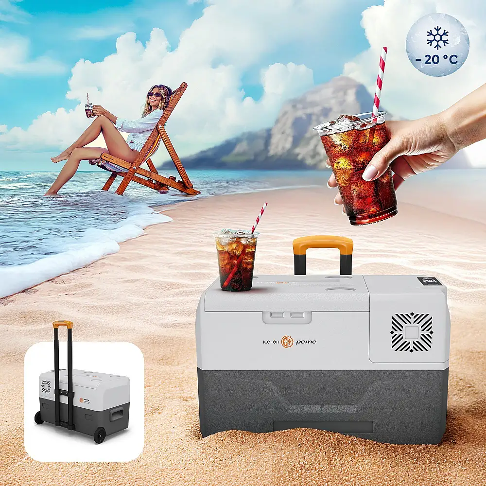 Lodówka turystyczna Peme Expedition 30 Adventure Orange + kabel usb