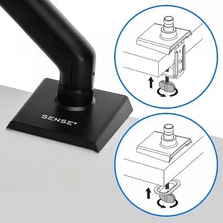 SENSE7 HANG Επιτραπέζια Βάση Οθόνης 17"-32", VESA 75x75 & 100x100mm