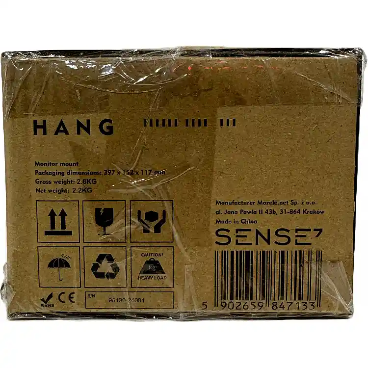 SENSE7 HANG Επιτραπέζια Βάση Οθόνης 17"-32", VESA 75x75 & 100x100mm
