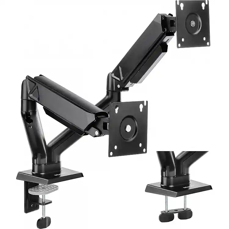 SENSE7 HANG DOUBLE Επιτραπέζια Βάση για 2 Οθόνες 17"-32", VESA 75x75/100x100mm