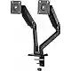 SENSE7 HANG DOUBLE Επιτραπέζια Βάση για 2 Οθόνες 17"-32", VESA 75x75/100x100mm
