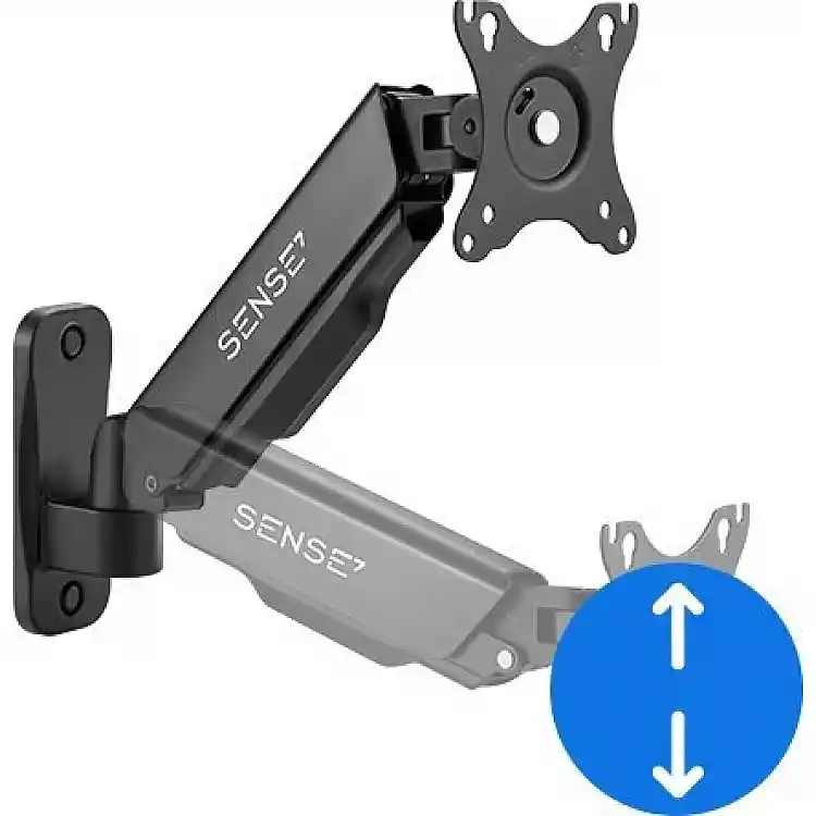 SENSE7 HANG WALL Βάση Τοίχου για Οθόνη 17"-32" με VESA 75x75mm