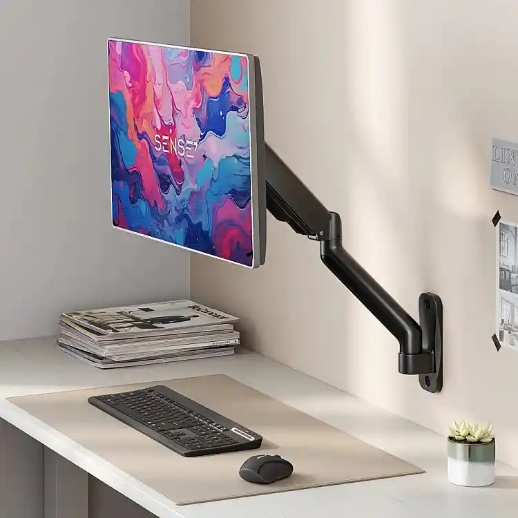 SENSE7 Hang Wall Arm Βραχίονας Τοίχου για Οθόνη 17"-32", VESA 75x75mm