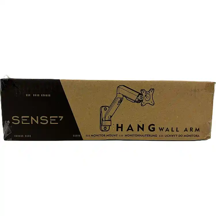 SENSE7 Hang Wall Arm Βραχίονας Τοίχου για Οθόνη 17"-32", VESA 75x75mm