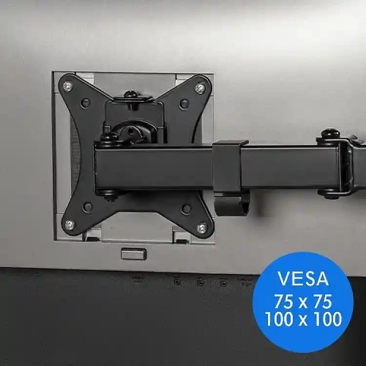 SENSE7 Float Arm Επιτραπέζια Βάση Οθόνης 17"-32", VESA 75x75 & 100x100 mm