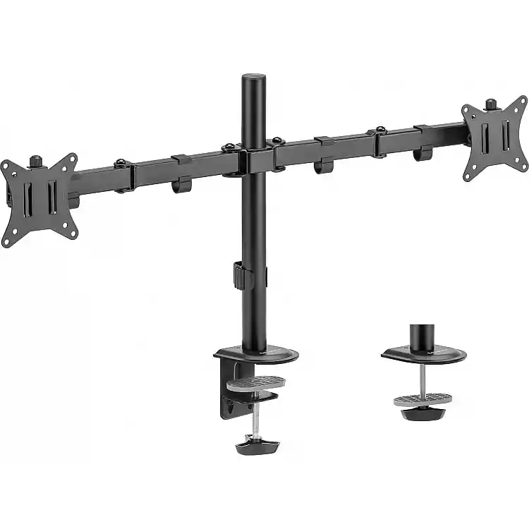 SENSE7 FLOAT DOUBLE Επιτραπέζια Βάση για 2 Οθόνες 17"-32" VESA 75x75mm