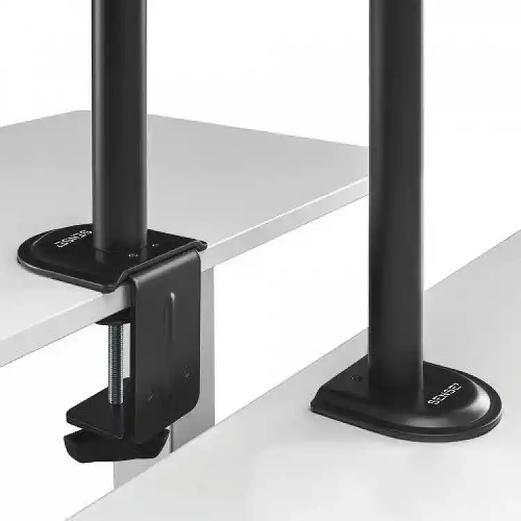 SENSE7 FLOAT DOUBLE Επιτραπέζια Βάση για 2 Οθόνες 17"-32" VESA 75x75mm