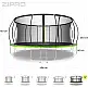 Trampolina ogrodowa Zipro Jump Pro Premium z siatką wewnętrzną 16FT 496cm + Mata Celnościowa