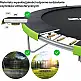 Trampolina ogrodowa Zipro Jump Pro z siatką wewnętrzną 12FT 374cm + Mata Celnościowa